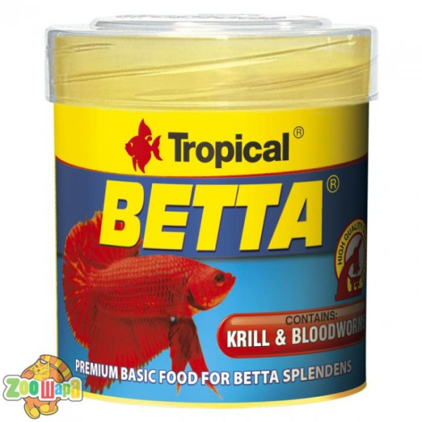 Tropical Корм для риб Тропікал, Betta, 15 гр, 77062 (77062), (1111139111)