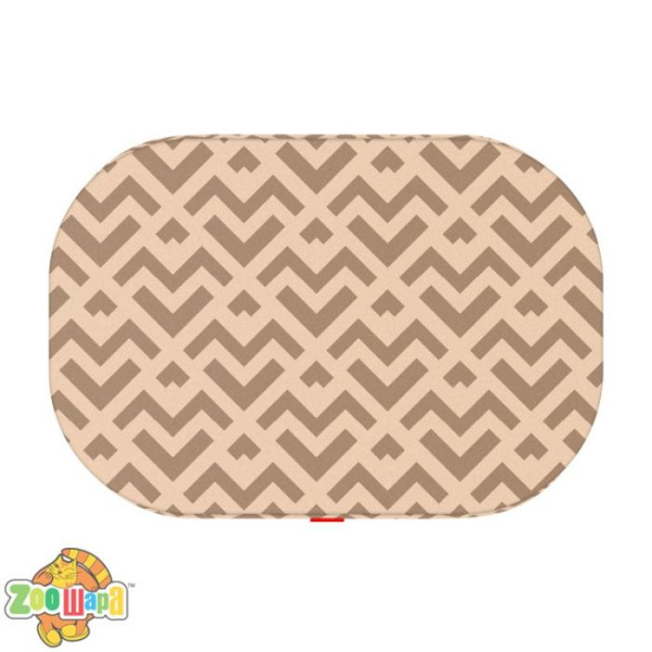 Collar Чехол для лежанки WAUDOG Relax, рисунок «Треугольники», L, 100 х 70 см  (1310-0129), (4823089335810)