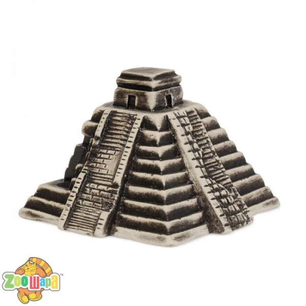 Природа Декорація Піраміда Майя для акваріума кераміка 115х11х8см арт.PR241232 (PR241232), (1111155969)