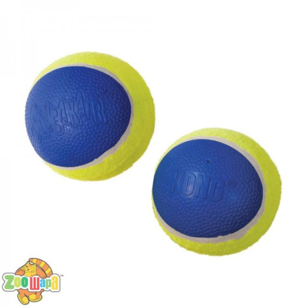 KONG Іграшка KONG SqueakAir® Ultra Balls повітряний м'яч, ультра піщалка М, 3 шт