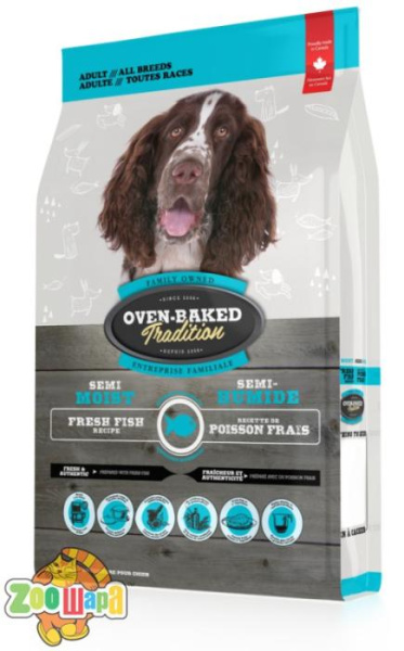 Oven-Baked Tradition Canada. Holistic - полувлажный корм для собак со свежего мяса рыбы 9,07 кг