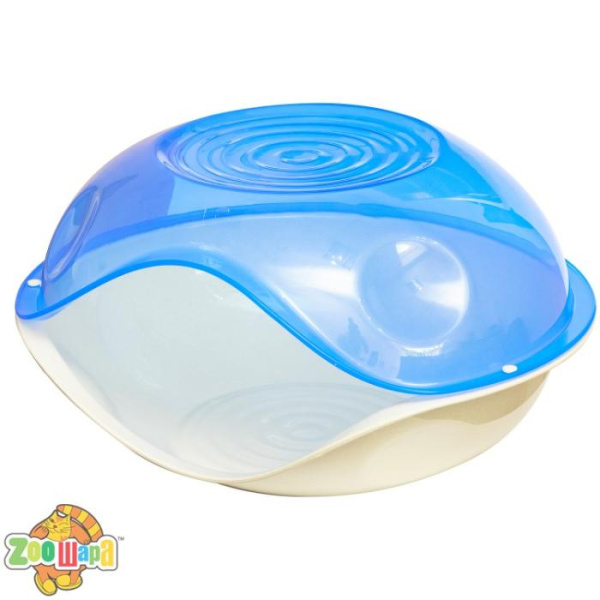Georplast Будинок-печера для котів та собак Duck Plain Transparent, 57x48x32 см