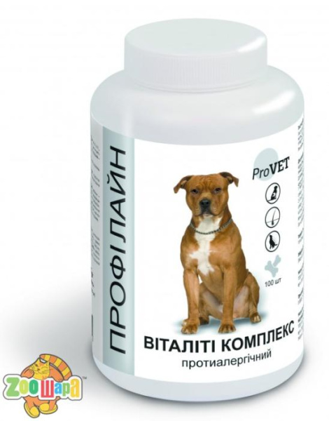 Природа ПРОФІЛАЙН для собак  ВІТАЛІТІ КОМПЛЕКС протиалергічний арт. PR241879 (PR241879), (1111163216)