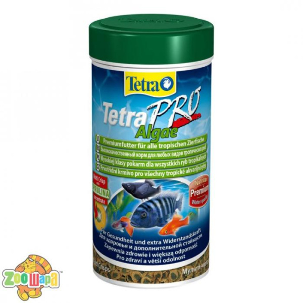 Tetra Корм Tetra чіпси для травоїдних риб Тетра Про Алгей 100мл арт.138988 (138988), (13542)