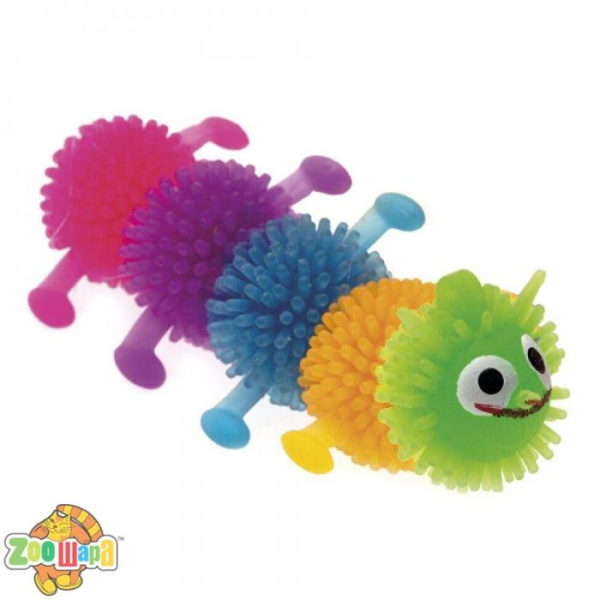 Comfy Игрушка Comfy гусеница для кота 5 см  (60 шт/упак) (245030), (1111153611)