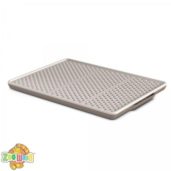 Georplast Килимок під туалет пластиковий з піддоном Genius, 46x36x3 см