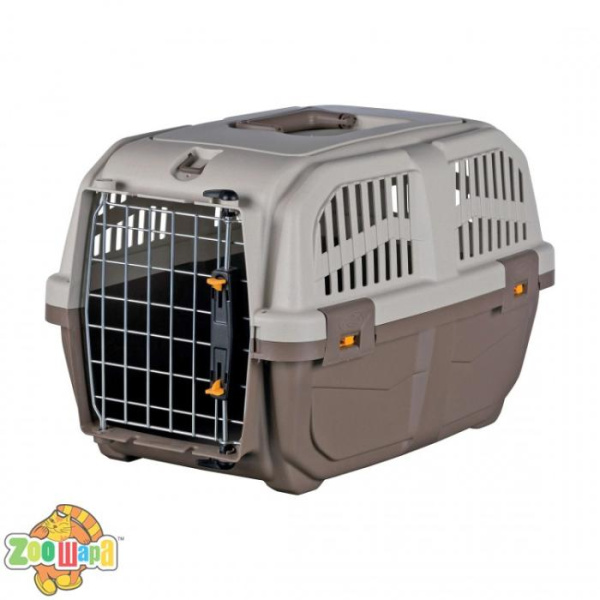 Trixie Переноска для собак "Skudo 1" (размер XS - 30?32?49 см, до 12 кг) коричневый / песочный (39735), (1111146794)