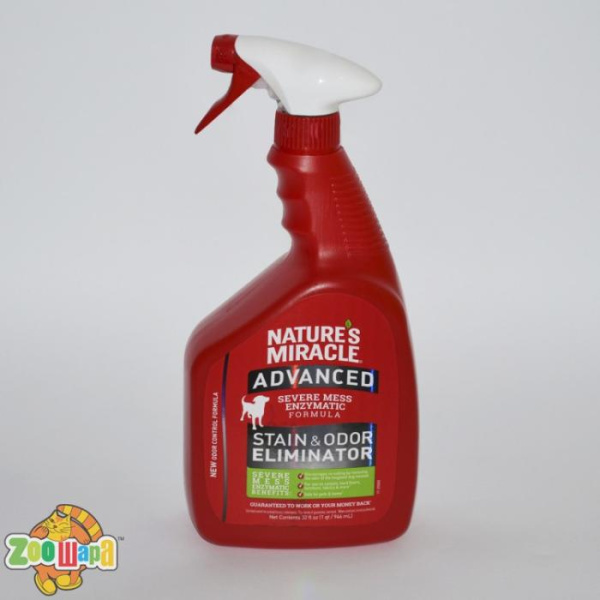 8in1 Устранитель пятен и запахов для собак 8in1 Nature's Miracle 946 мл