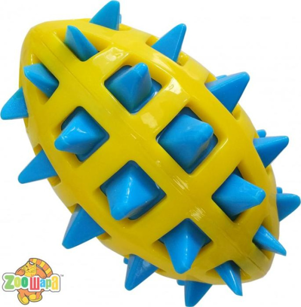 Gimpet Іграшка ГімДог Біг Бенг, м'яч регбі S , термопластик, для собаки, 12.7 см ,арт 80729 (G-80729), (1111160367)