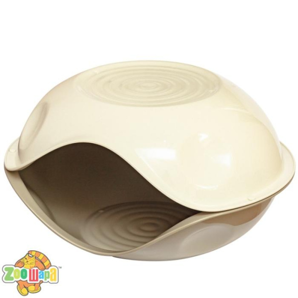 Georplast Будинок-печера для котів та собак Duck Plain, 57x48x32 см