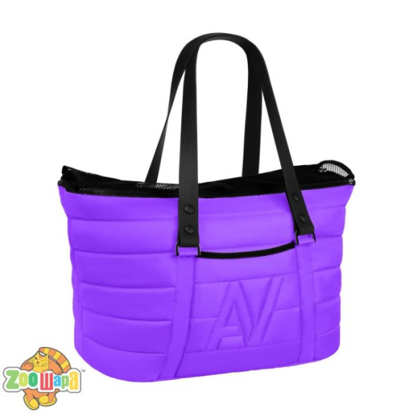 Collar Сумка-переноска AiryVest фиолетовая, 38х29х21см  (00979), (4823089317991)