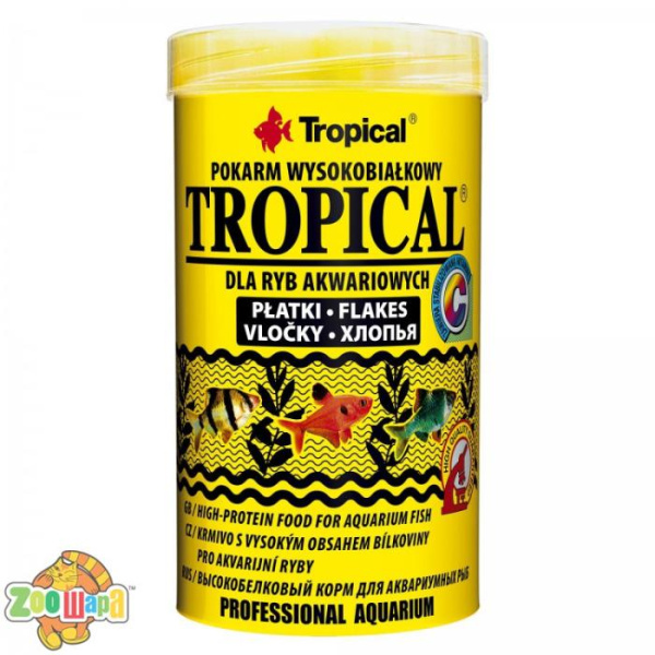 Tropical Tropical   250ml /50g  (хлопья) корм с выс.содерж.белка (77024), (1111138238)