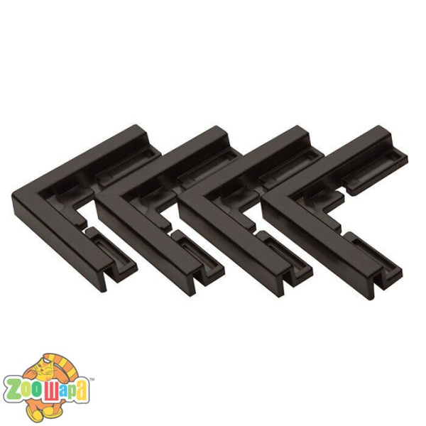 Aquael Уголок пластиковый к для аквариума (4шт) (108237 /110341), (1111131100)