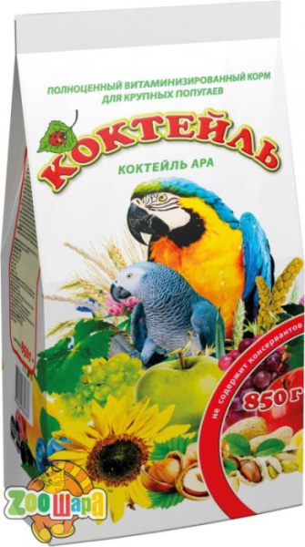 Природа Корм Природа Коктейль для папуг Фруктовий 500г арт.PR241028 (PR241028), (1111153824)