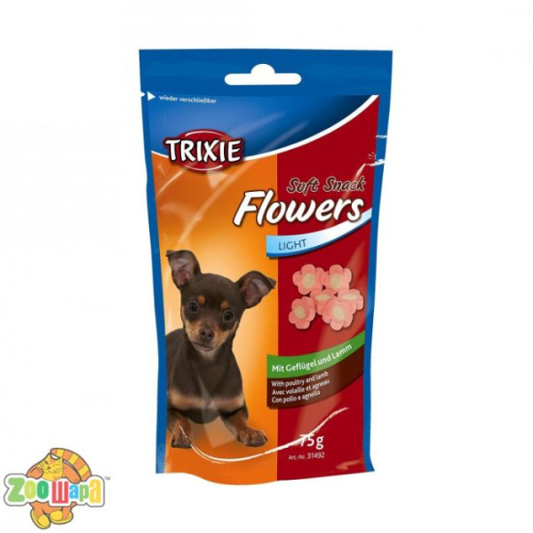 Trixie Вітаміни Trixie для собак Flowers з ягням та куркою 75г арт.31492 (31492  Trixie), (1111121023)