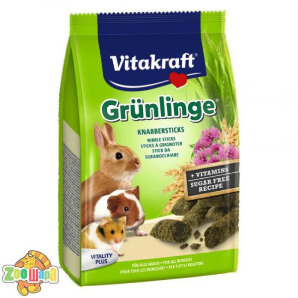 Vitakraft Лакомство для грызунов хрустящие палочки с люцерной 50 г (25669), (1111147929)
