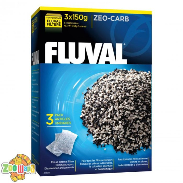 Fluval Вкладиш в фільтр FL вугілля 450 Zeo-Car, A1490 (A1490), (1111111376)
