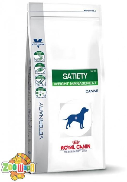 Royal Canin (Роял Канин) Сухой корм для собак склонных к полноте SATIETY WEIGHT MANAGEMENT CANINE 12кг