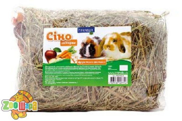 Природа Сено для грызунов "Фруктово-овощное" 200 г. (PR240335), (1111140421)