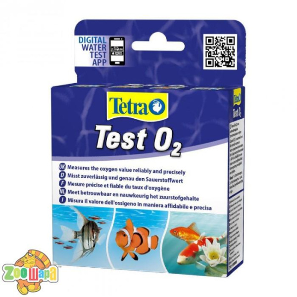 Tetra Тест Tetra крапельний для вимірювання рівню кисню води в акваріумі Test O2 1*10 мл/2*9мл арт.746763СПЕЦЦЕНА (746763СПЕЦЦЕНА), (12557)