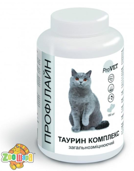 Природа ПРОФІЛАЙН для котів ТАУРИН КОМПЛЕКС загальнозміцнюючий арт. PR241883 (PR241883), (1111163212)