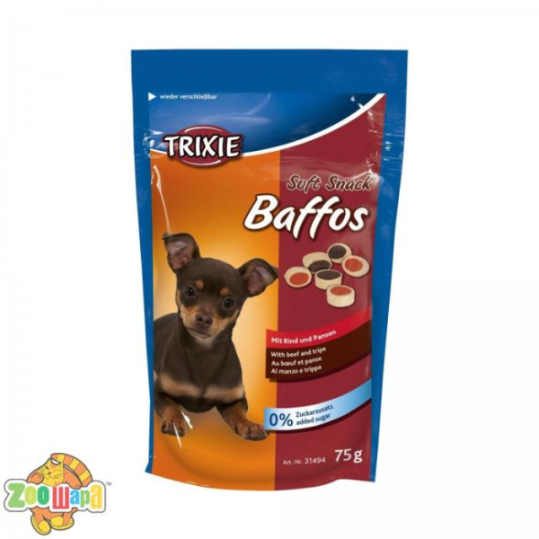 Trixie Вітаміни Trixie для собак Baffos з яловичиною та шлунком арт.31494 (31494 Trixie), (1111124097)
