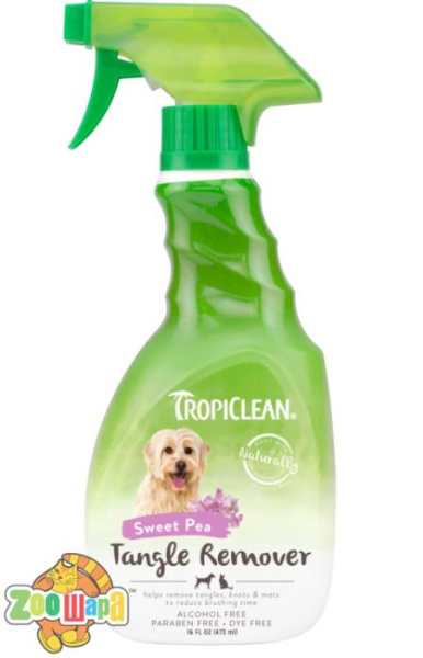 TropiClean Засіб Tangle Remover, для розплутування колтунів, 473 мл