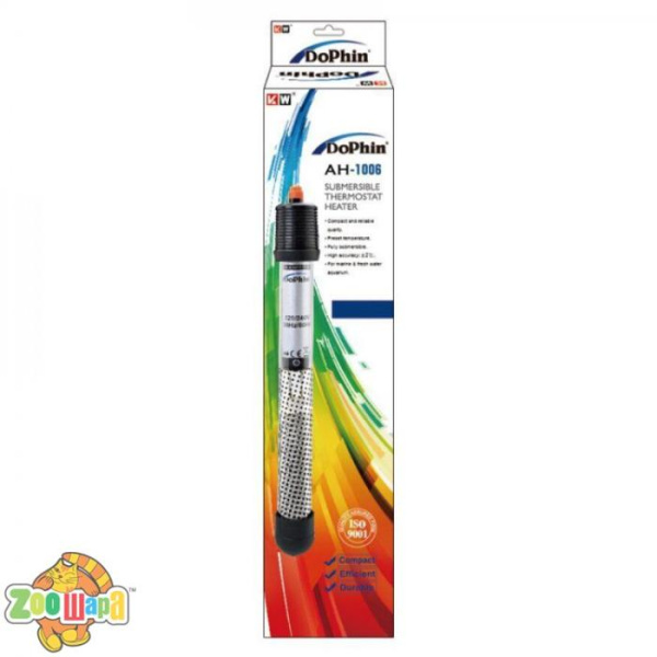 KW_Zone Обігрівач KW Zone для акваріума DoPhin AH-1006 300W до 300л арт.KW-401675 (KW-401675*****), (1111153597)