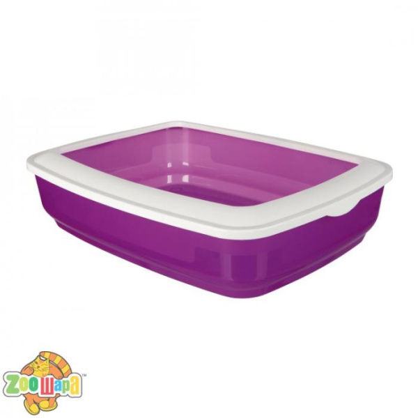 Trixie Туалет для котів Brisko з бортиком,  38 ? 11 ? 50 см, пластик,40394 (40394), (1111143300)