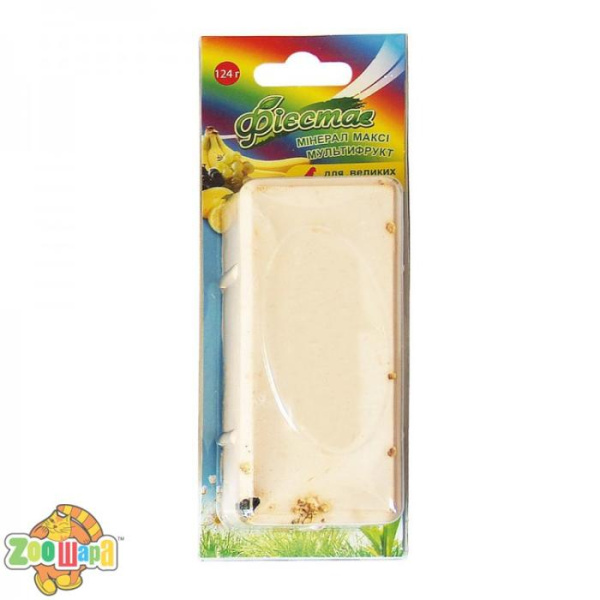 Природа Мінерал Максі Природа для птахів Мультифрукт 124г арт.PR740060 (PR740060), (1111133895)