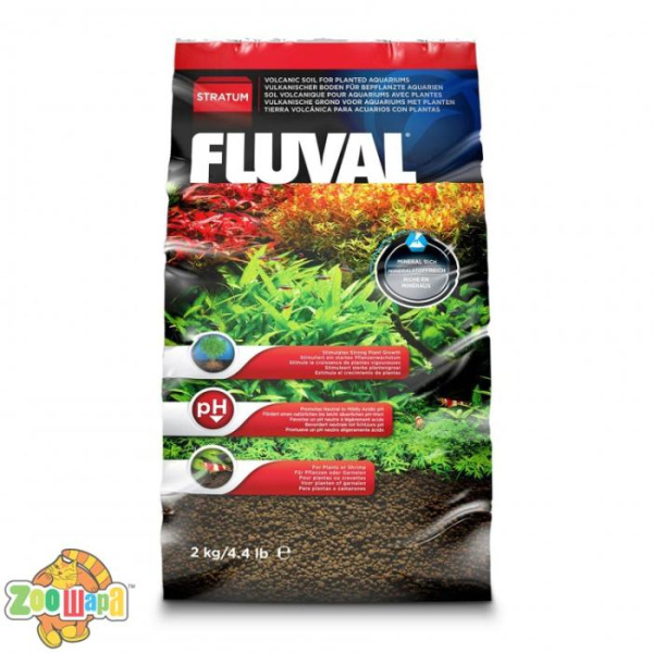 Fluval Субстрат Fluval PLANT & SHRIMP для растений и креветок 2кг (12693), (1111138224)