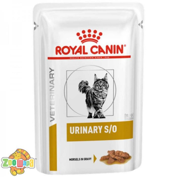 Royal Canin (Роял Канин) Консервы (пауч) для кошек при заболеваниях дистального отдела мочевыделительной системы URINARY S/O FELINE Pouches 85г