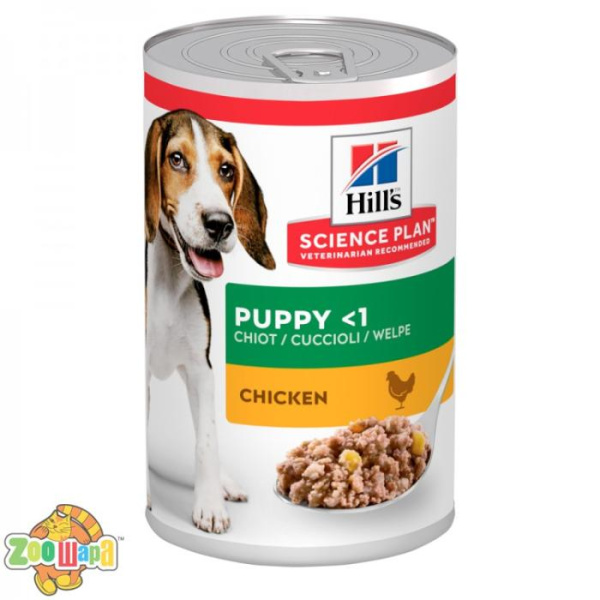 Hill's SCIENCE PLAN Puppy Вологий Корм для цуценят курка - 370 г