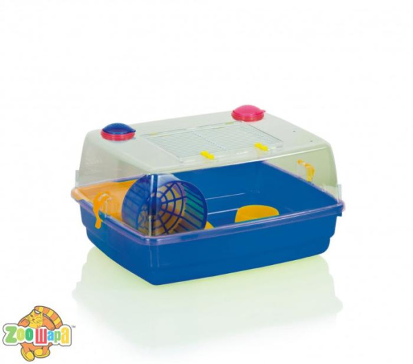 Fop Клетка для грызуновJUNIOR DELUXE 42*34*22 укомплект.пластик (20030270), (1111129209)