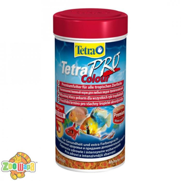 Tetra Корм Tetra чіпси для акваріумних риб Тетра Про Колор для забарвлення 250мл арт.140677 (140677), (311889)